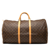 ルイ ヴィトン モノグラム キーポル60 ボストンバッグ トラベルバッグ M41422 ブラウン PVC レザー レディース LOUIS VUITTON 【中古】
